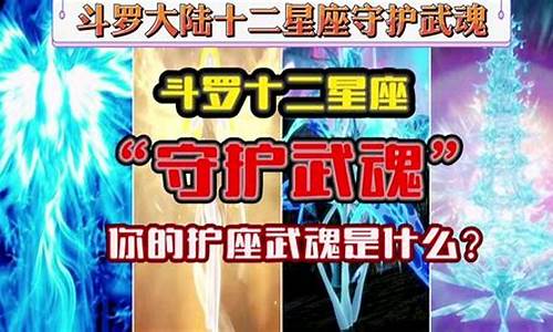 十二星座是《斗罗大陆》中的谁?_十二星座斗罗大陆守护神