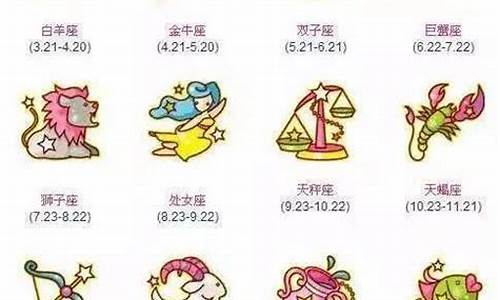 2016年星座月份表查询_2016年星座月份表